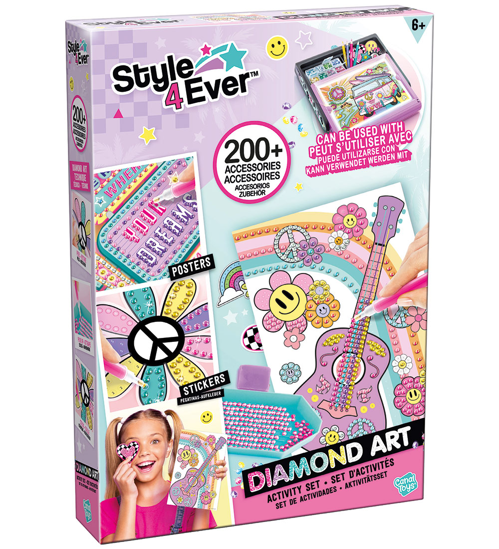 Style 4 Ever Diamant Art - Nachfüllset - Style 4 Ever - One Size - Kreatives Spielset