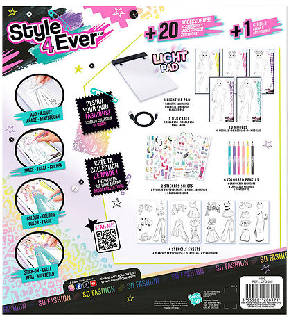 Style 4 Ever Fashion Designer Pad w. Light