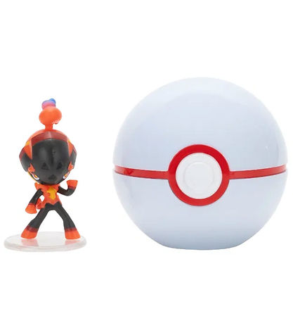 Pokémon Figur - Clip 'N' Go - Charcadet m. Premier Ball Pokémon Figur - Clip 'N' Go - Charcadet m. Premier Ball