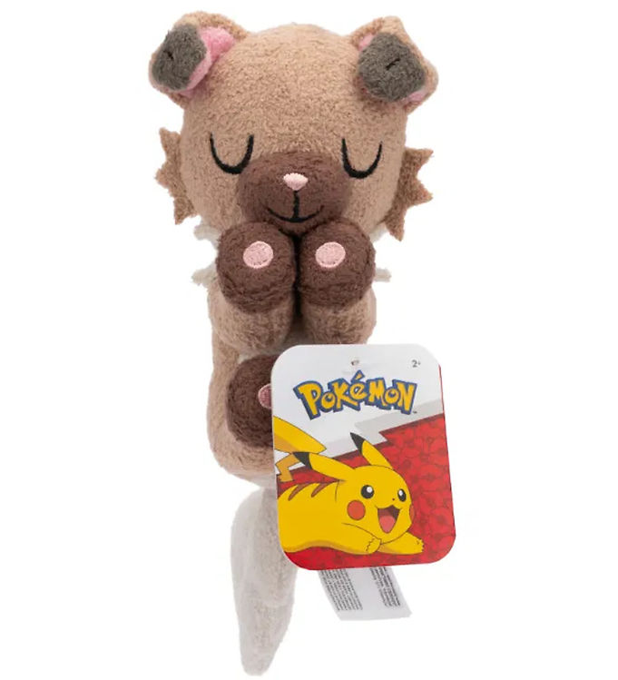 Pokémon Bamse - 12 cm - Sleeping Rockruff