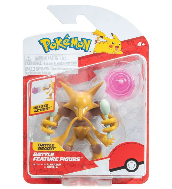 Pokémon Actionfigur - Battle Feature Figure - Alakazam