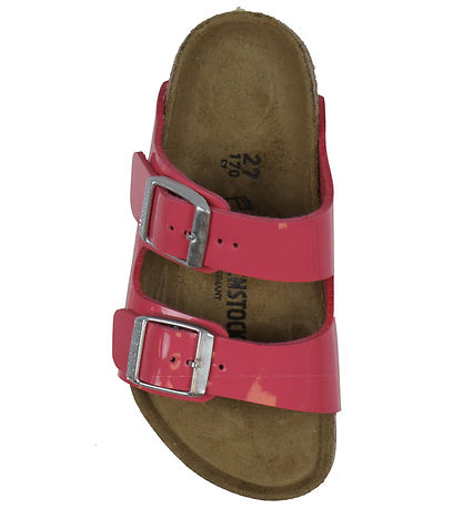 Birkenstock Sandaler - Arizona Kids - Patent Fuchsia Tulip