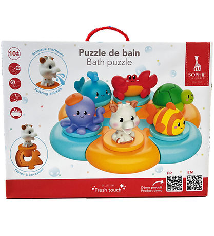 Sophie la Girafe Badelegetøj - Bade Puslespil Sophie la Girafe Badelegetøj - Bade Puslespil