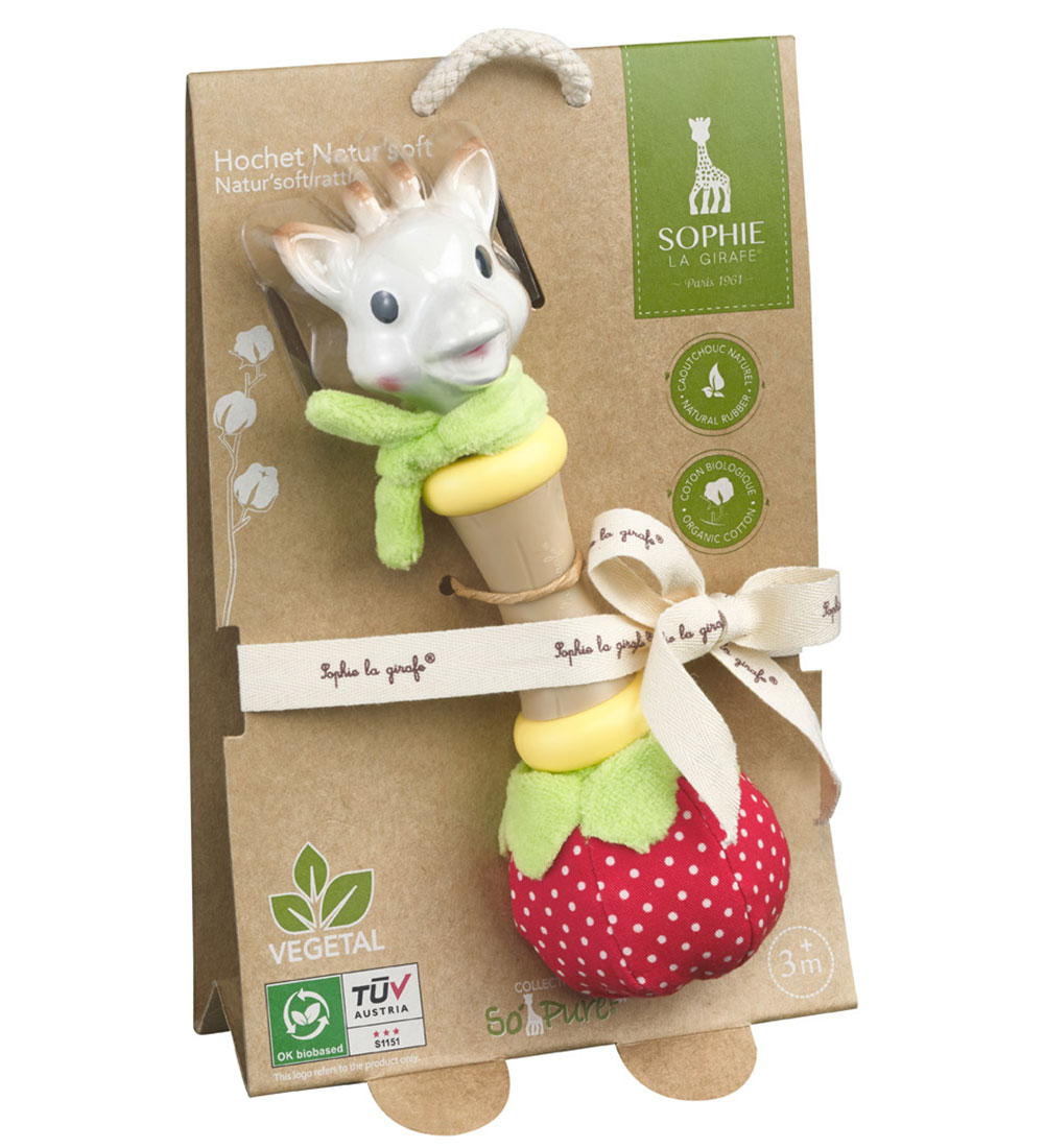 Sophie la Girafe Rammelaar - So Pure Naturel - Soft - Sophie la Girafe - OneSize - Ramelaren