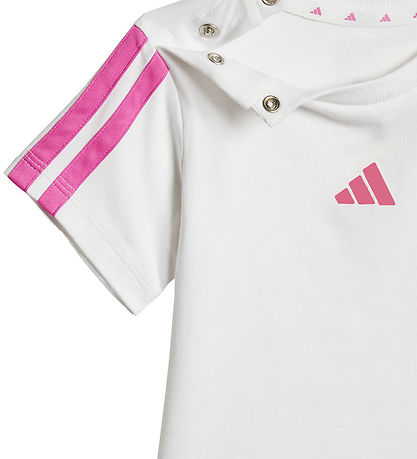 adidas Performance Shortssæt - I 3S - White/Selufu adidas Performance Shortssæt - I 3S - White/Selufu