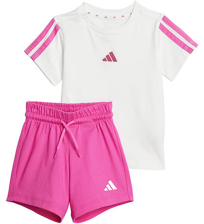 adidas Performance Shortssæt - I 3S - White/Selufu adidas Performance Shortssæt - I 3S - White/Selufu