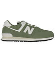 New Balance Sko - 574 - Dark Olivine/Sea Salt New Balance Sko - 574 - Dark Olivine/Sea Salt