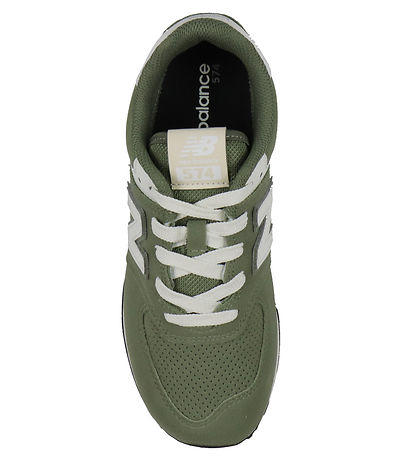 New Balance Sko - 574 - Dark Olivine/Sea Salt New Balance Sko - 574 - Dark Olivine/Sea Salt