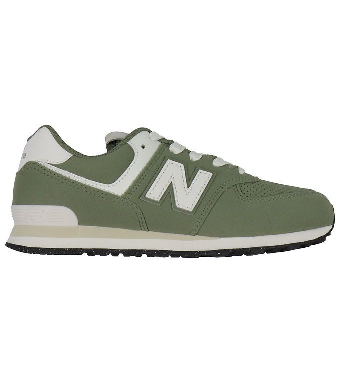 New Balance Sko - 574 - Dark Olivine/Sea Salt