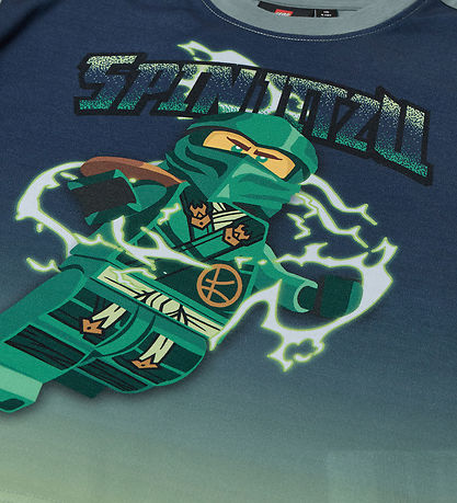 LEGO® Ninjago T-shirt - LwTaffy 307 - Lysegrøn m. Print