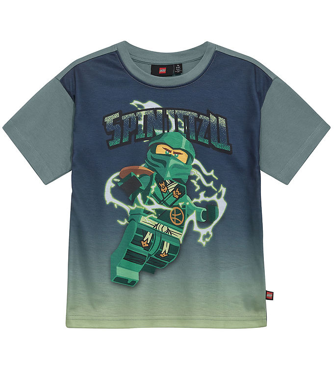 LEGOÂ® Ninjago T-shirt - LwTaffy 307 - Lysegrøn m. Print