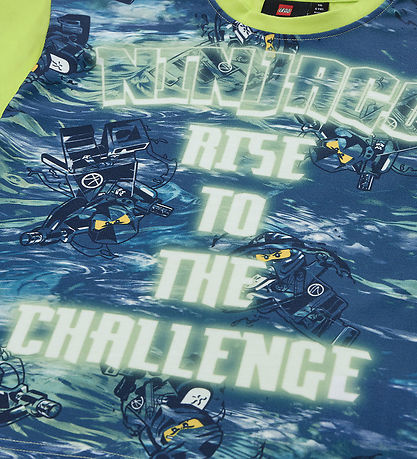 LEGO® Ninjago T-shirt - LwTaffy 308 - Lysegrøn m. Print LEGO® Ninjago T-shirt - LwTaffy 308 - Lysegrøn m. Print