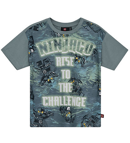 LEGO® Ninjago T-shirt - LwTaffy 308 - Lysegrøn m. Print LEGO® Ninjago T-shirt - LwTaffy 308 - Lysegrøn m. Print