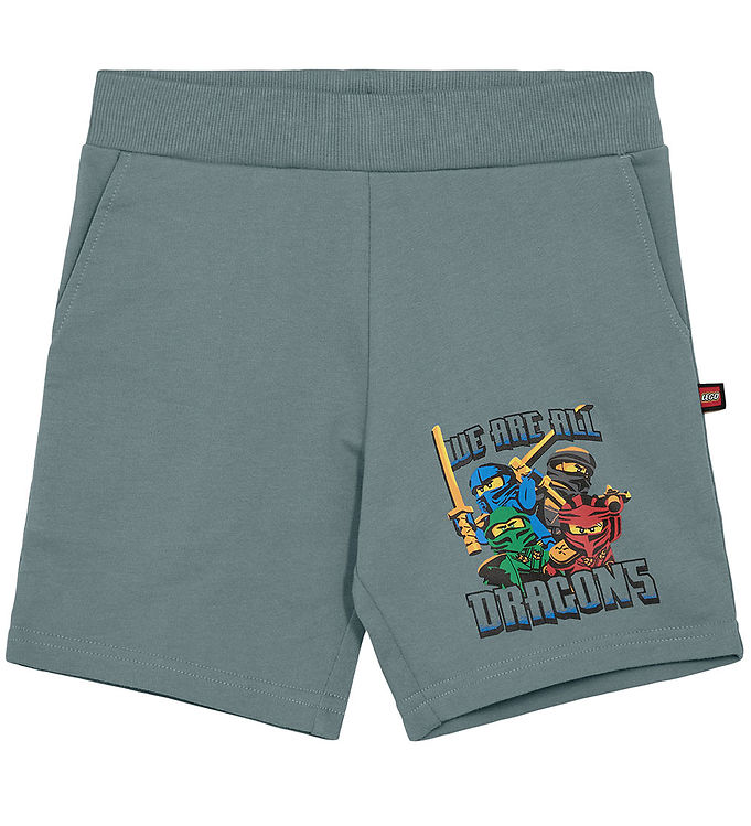 LEGOÂ® Ninjago Shorts - LwPasi 303 - Lysegrøn m. Print