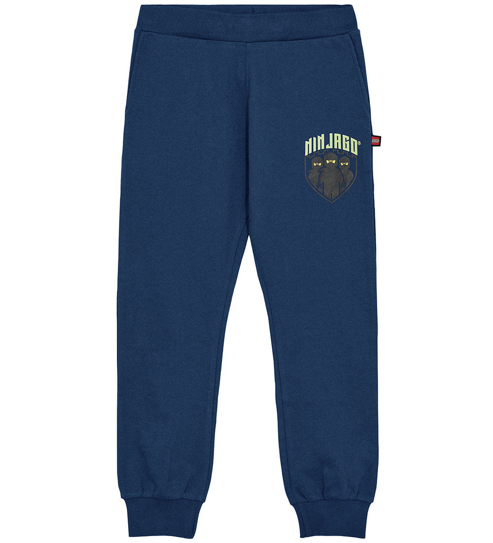 LEGO® Ninjago Jogginghosen - LwPasi 301 - Dunkelblau m. Print - LEGO® Wear - 5 Jahre (110) - Jogginghosen