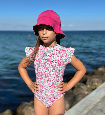 Petit Crabe Swim Hat - Frey - UV50+ - Mulberry