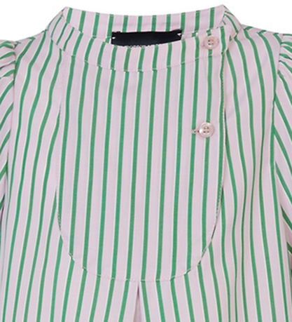 Emporio Armani Kjole - Rosa/Grønstribet