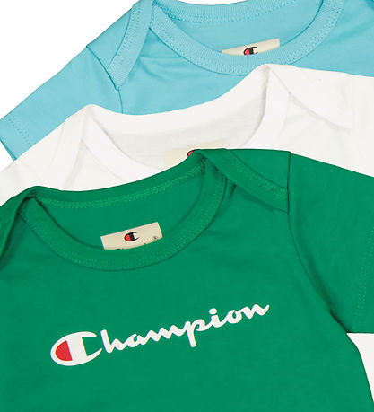 Champion Body k/æ - 3-pak - Grøn/Blå/Hvid