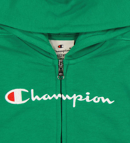 Champion Sweatsæt - Full Zip - Grøn/Navy Champion Sweatsæt - Full Zip - Grøn/Navy