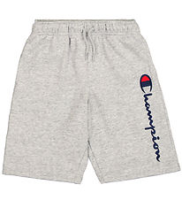 Champion Shorts - Grå Meleret m. Logo Champion Shorts - Grå Meleret m. Logo