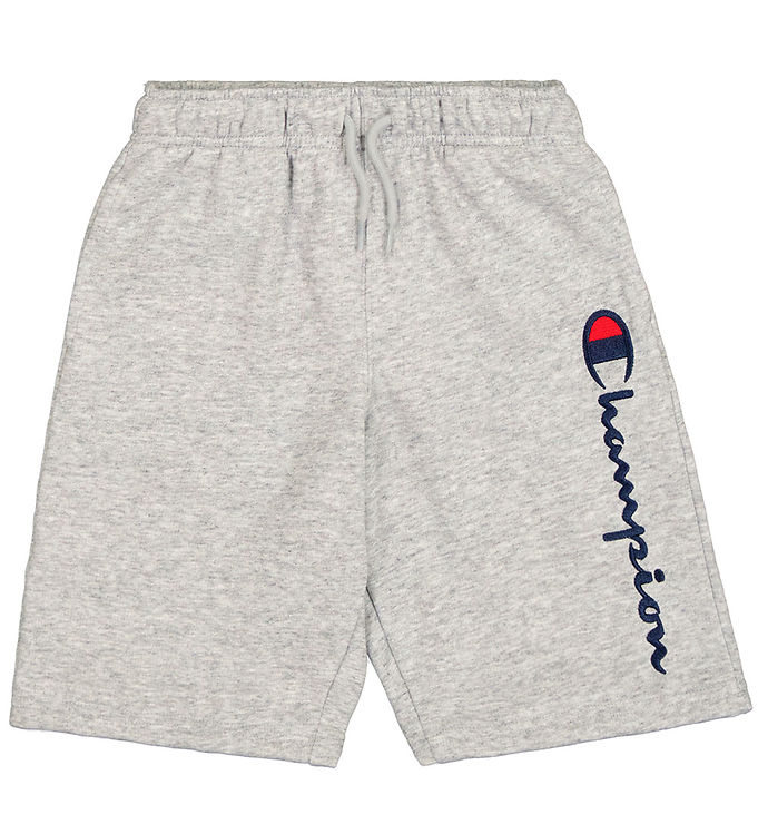 Champion Shorts - Grå Meleret m. Logo