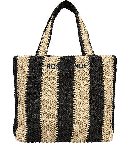 Rosemunde Taske - Hand Bag - Solid Nature/Black Stripe Rosemunde Taske - Hand Bag - Solid Nature/Black Stripe