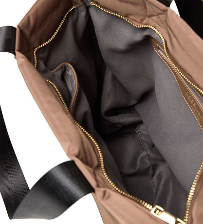 Rosemunde Shopper - Quiltet - Taupe/Guld