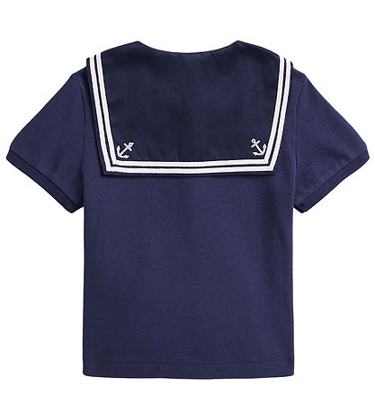 Polo Ralph Lauren Polo - Sailor - Navy m. Hvid Polo Ralph Lauren Polo - Sailor - Navy m. Hvid