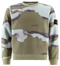 Stone Island Sweatshirt - Vendbar - Sky Blue Stone Island Sweatshirt - Vendbar - Sky Blue