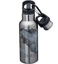 Carl Oscar Thermo Bottle - Wisdom TEMPflask - 0.5 L - Grey Stric
