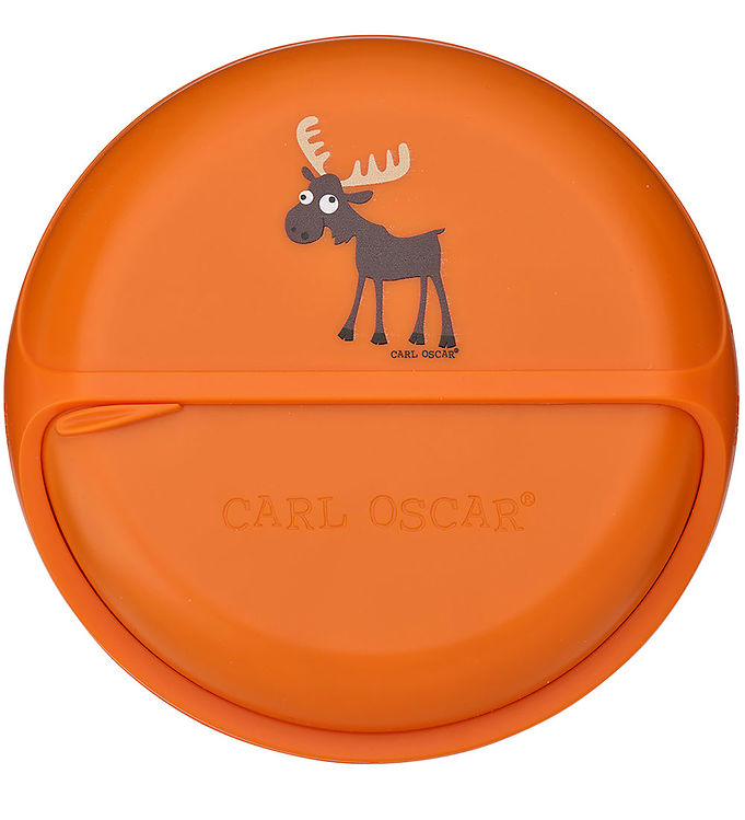 Carl Oscar Snackboks - MiniDisc - 12 cm - Orange m. Elg