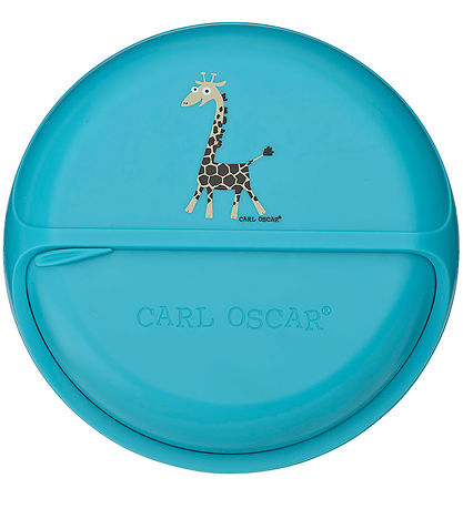 Carl Oscar Snackboks - MiniDisc - 12 cm - Turkis m. Giraf