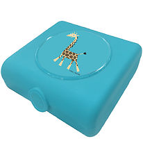 Carl Oscar Sandwichboks - 14,5 cm - Turkis m. Giraf Carl Oscar Sandwichboks - 14,5 cm - Turkis m. Giraf
