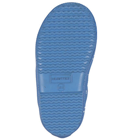 Hunter Gummistøvler - Kids First Giant Glitter - Azur Blue