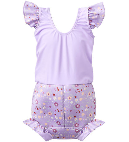 Splash About Blebadedragt - Happy Nappy Costume - Lilac Spring Splash About Blebadedragt - Happy Nappy Costume - Lilac Spring