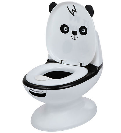 Bebeconfort Toilet - Mini - Hvid/Sort m. Panda Bebeconfort Toilet - Mini - Hvid/Sort m. Panda