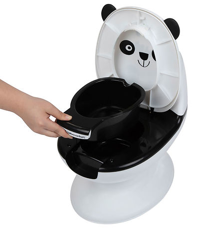 Bebeconfort Toilet - Mini - Hvid/Sort m. Panda Bebeconfort Toilet - Mini - Hvid/Sort m. Panda