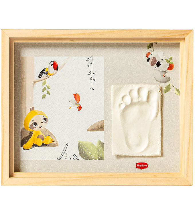 Tiny Love Aftryksæt - Hånd/Fod - Wooden Frame