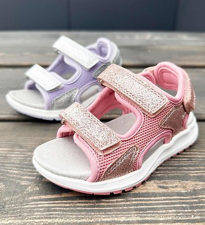 Viking Sandaler - Anchor Glitter 3V - Light Pink Viking Sandaler - Anchor Glitter 3V - Light Pink