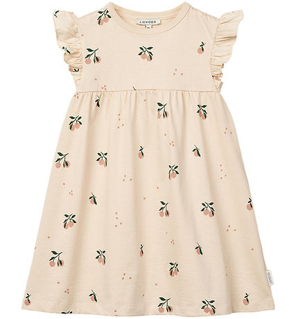 Liewood Kjole - Neveah - Peach / Sea shell Liewood Kjole - Neveah - Peach / Sea shell