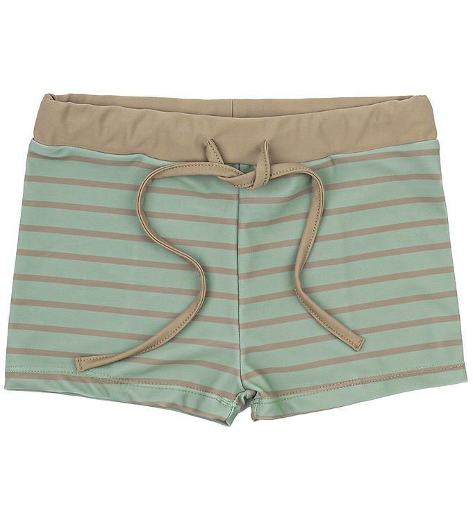 Mikk-Line Badebukser - UV50+ - Green Bay m. Striber