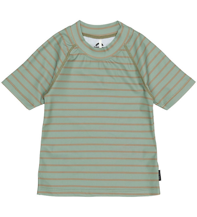 Mikk-Line Badebluse - UV50+ - Green Bay m. Striber