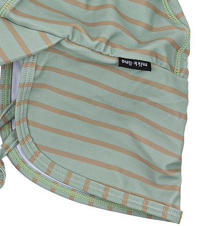 Mikk-Line Badehat - UV50+ - Green Bay m. Striber