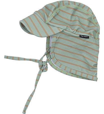 Mikk-Line Badehat - UV50+ - Green Bay m. Striber