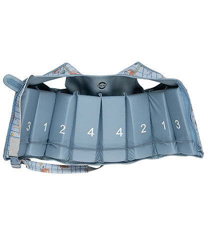 Mikk-Line Svømmevest - Faded Denim