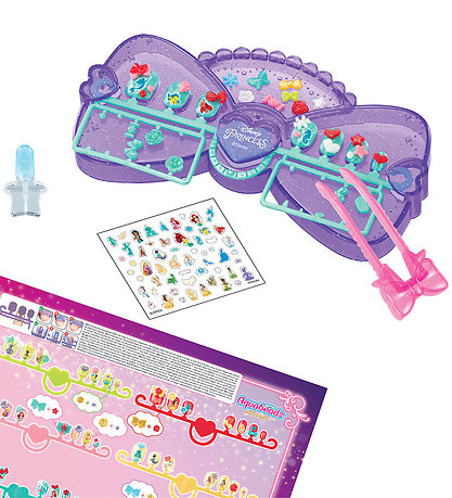 Aquabeads Perlesæt - Nail Studio - Disney Princess
