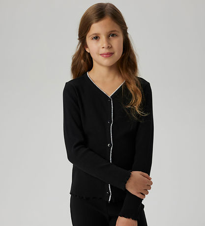 Name It Cardigan - Rib - NkfTalinda - Sort