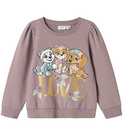 Name It Sweatshirt - NmfMesse Paw Patrol - Purple Dove