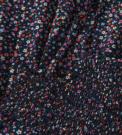 Name It Kjole - NkfVinaya - Navy Blazer/Color Flower