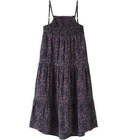 Name It Kjole - NkfVinaya - Navy Blazer/Color Flower